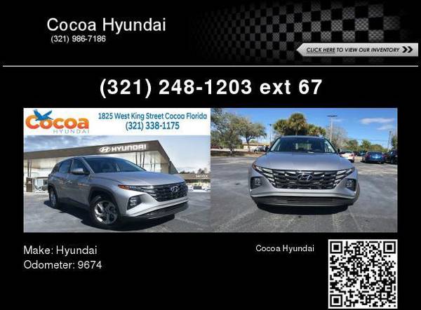 2022 Hyundai Tucson SE - - by dealer - vehicle for sale in Cocoa, FL