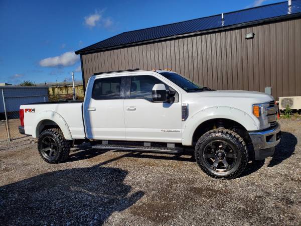 2017 FORD F250 LARIAT 4X4 FX4 6.7 POWERSTROKE LIFTED PANO ROOF CLEAN for sale in BLISSFIELD MI, MI – photo 2