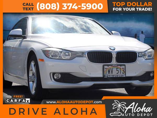 2015 BMW 3 Series 320i 320 i 320-i Sedan 4D 4 D 4-D for only for sale in Honolulu, HI – photo 4