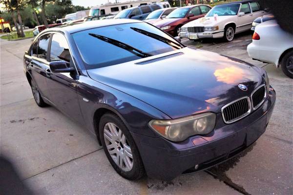 2002 BMW 745i . Low miles. Impound Liquidation . Sacrifice for sale in Sarasota, FL – photo 2