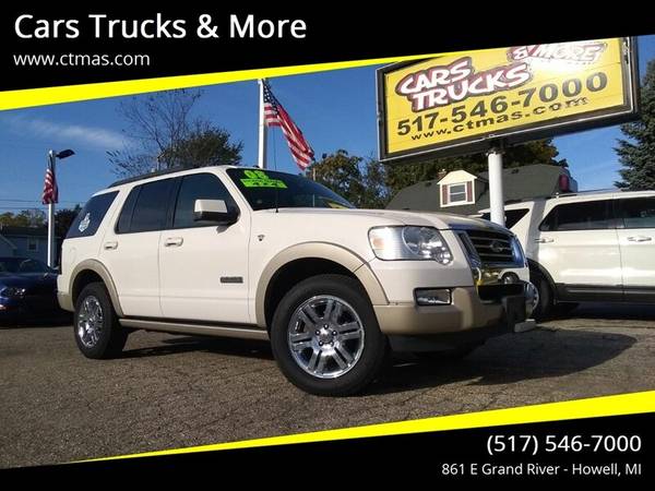 2008 Ford Explorer Eddie Bauer ~ 4WD ~ One Owner, We Finance !! for sale in Howell, MI