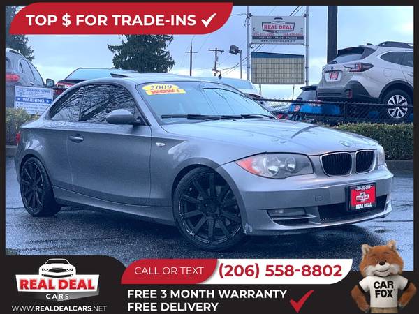 2009 BMW 1 Series 128i 128 i 128-i 2dr 2 dr 2-dr Coupe SULEV - cars for sale in Other, WA – photo 4