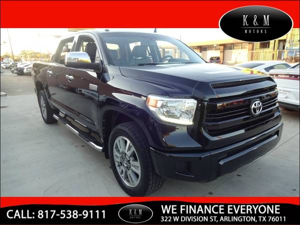 2014 Toyota Tundra Platinum 2WD Truck CrewMax 5.7L V8 with Express... for sale in Arlington, TX