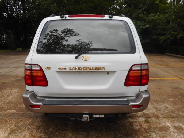2000 Toyota Land Cruiser WHITE $6900 for sale in West Point MS, MS – photo 3