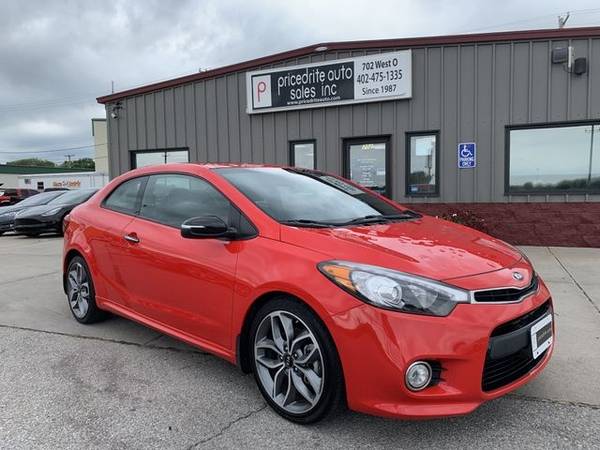 2016 Kia Forte Koup SX,Hail Special!Leather,Sunroof,32k miles! for sale in Lincoln, NE