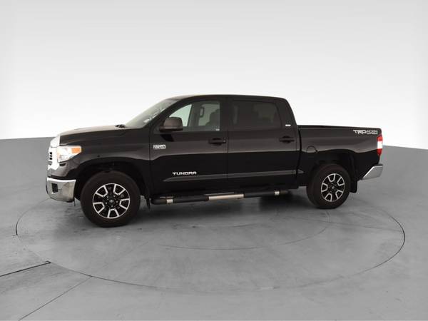 2016 Toyota Tundra CrewMax SR5 Pickup 4D 5 1/2 ft pickup Black - -... for sale in Albuquerque, NM – photo 4