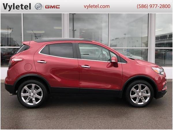 2017 Buick Encore SUV FWD 4dr Essence - Buick Winterberry Red for sale in Sterling Heights, MI – photo 2