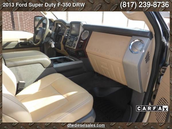 2013 Ford F 350 DRW 4WD Crew Cab Lariat DIESEL 100K MILES... for sale in Lewisville, TX – photo 23