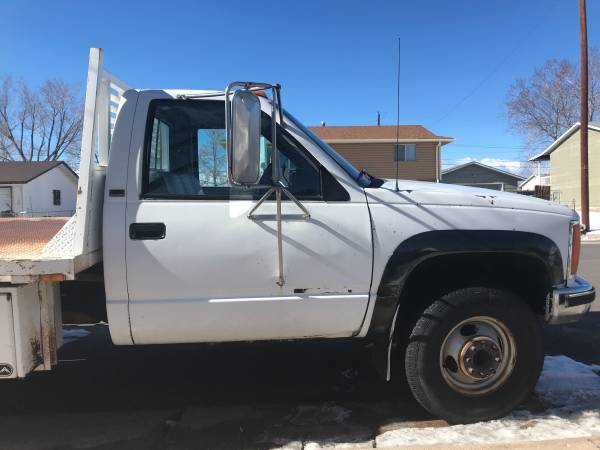 1990 GMC k3500 FLATBED TRUCK for sale in Dupont, CO – photo 7