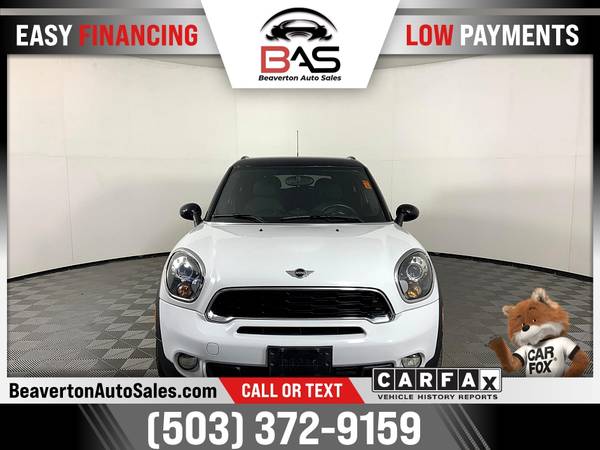 2014 Mini Cooper S Paceman ALL4 ALL 4 ALL-4 65K MILES WHITE ON for sale in Beaverton, OR – photo 5