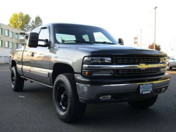 1999 Chevrolet Silverado 1500 Extended Cab 4x4 4WD Chevy Short Bed... for sale in Gresham, OR