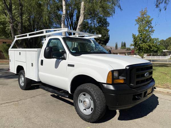2006 Ford F-350 F350 F 350 4x4 Service Body with Rack 9 Utility... for sale in Los Angeles, CA