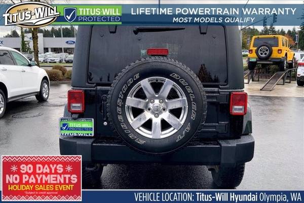 2017 Jeep Wrangler Unlimited 4x4 4WD SUV Sahara Convertible - cars &... for sale in Olympia, WA – photo 3