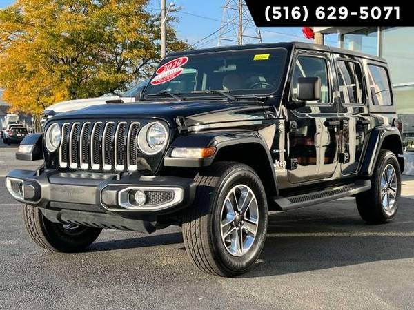 2020 Jeep Wrangler Unlimited Sahara SUV - - by dealer for sale in Inwood, NY – photo 2