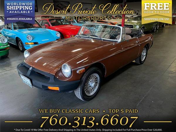 1980 MG B Roadster Convertible which won t last long for sale in Other, IL