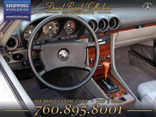 1983 Mercedes-Benz 380SL Low Miles for sale by Desert Private... for sale in Palm Desert, NY – photo 8