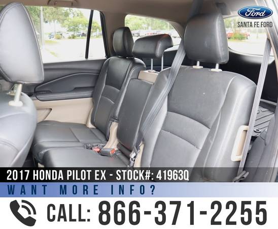 2017 HONDA PILOT EX Leather Seats - Remote Start - Touch for sale in Alachua, FL – photo 18