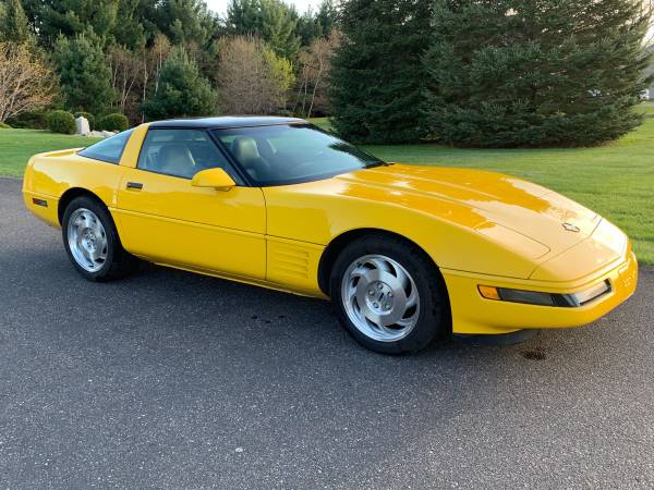 1994 Corvette - Competition Yellow - Auto for sale in Ham Lake, MN – photo 2