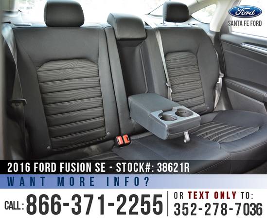 2016 Ford Fusion SE *** SIRIUS Radio, Keyless Entry, Camera, SYNC *** for sale in Alachua, AL – photo 20