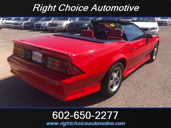 1991 Chevrolet Camaro Z28 Convertible, auto , upgraded CD, CLEAN CARFA for sale in Phoenix, AZ – photo 8