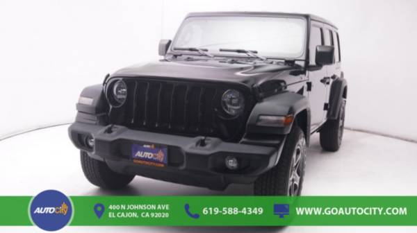 2019 Jeep Wrangler Unlimited Sport S 4x4 SUV Wrangler Unlimited Jeep for sale in El Cajon, CA