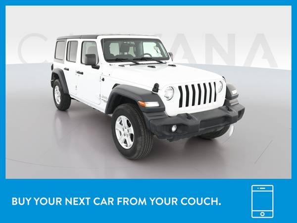 2018 Jeep Wrangler Unlimited All New Sport SUV 4D suv White for sale in San Marcos, TX – photo 12