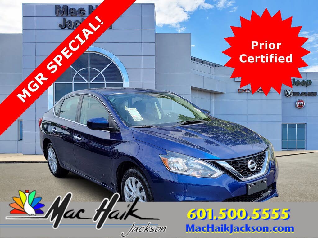 2019 Nissan Sentra SV FWD for sale in Jackson, MS
