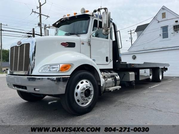 2019 Peterbilt 337 Rollback Tow Truck With Pusher Axle Commercial W for sale in Other, Other
