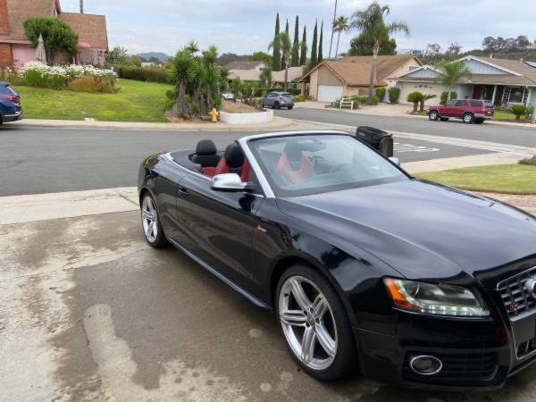 2011 Audi S5 Convertible Automatic 78, 000 miles Black Leather - cars for sale in Los Angeles, CA – photo 2