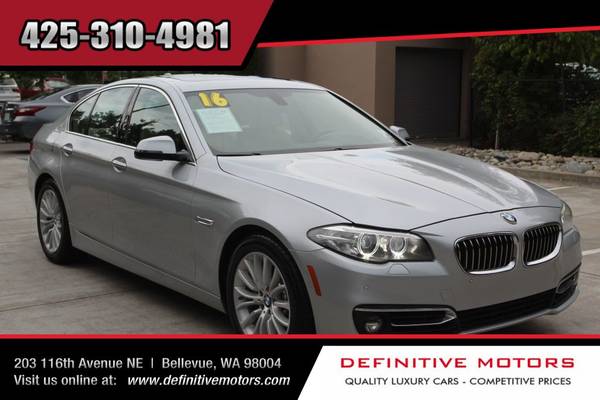 2016 BMW 5 Series 528i xDrive LUXURY PACKAGE * AVAILABLE IN STOCK! * S for sale in Bellevue, WA