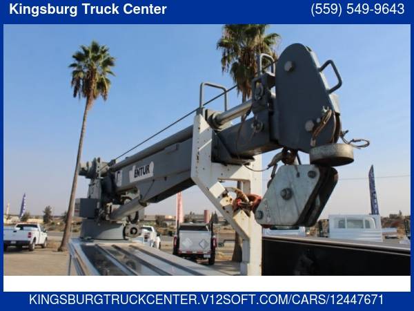 2008 GMC Sierra 3500HD CC 4X2, Regular Cab, Flatbed, Crane Truck -... for sale in Kingsburg, CA – photo 11