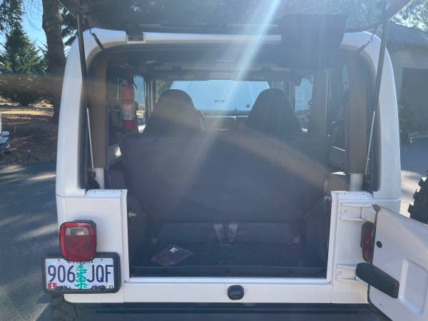 2000 Jeep Wrangler Sahara 4x4 2 door for sale in Salem, OR – photo 14