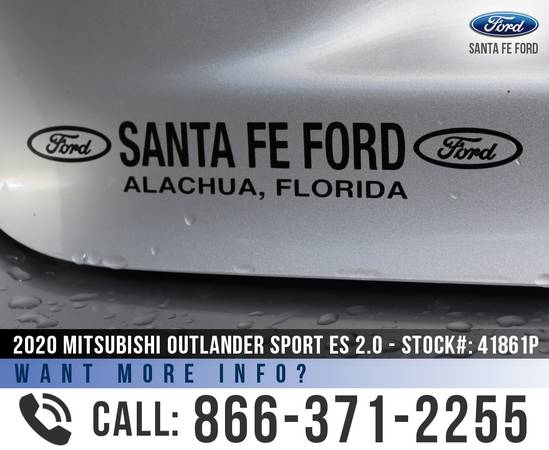 2020 Mitsubishi Outlander Sport ES Camera - Bluetooth for sale in Alachua, FL – photo 11