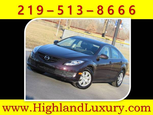 2011 MAZDA 6 *WARRANTY*80K*GR8 TIRES*4CYL * AUX * SPACIOUS * ONE OWNER for sale in Highland, IL
