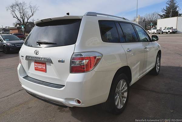 2009 Toyota Highlander Hybrid One Owner, Leather, All Wheel for sale in Beresford, SD – photo 4