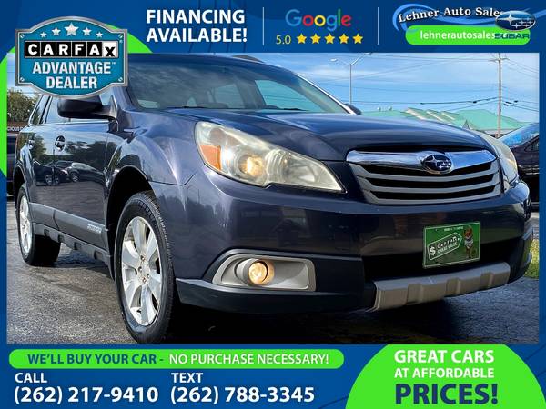2010 Subaru Outback Ltd Pwr Moon - - by dealer for sale in Pewaukee, WI – photo 4