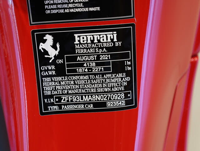 2022 Ferrari F8 Spider RWD for sale in Roswell, GA – photo 44