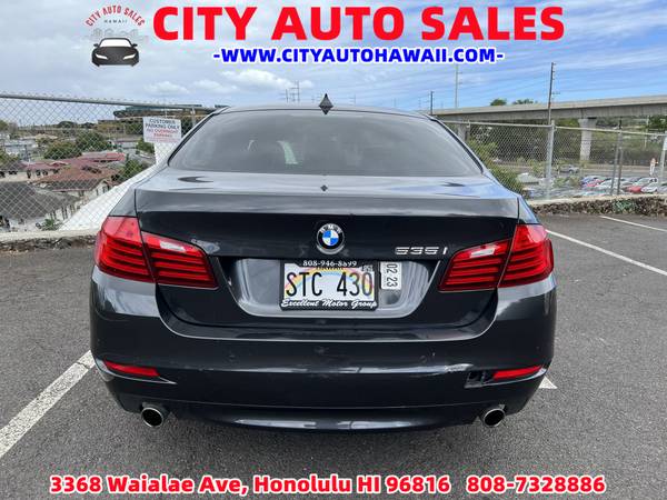 CITY AUTO SALES 2015 BMW 5 Series 535i Sedan 4D for sale in Honolulu, HI – photo 4