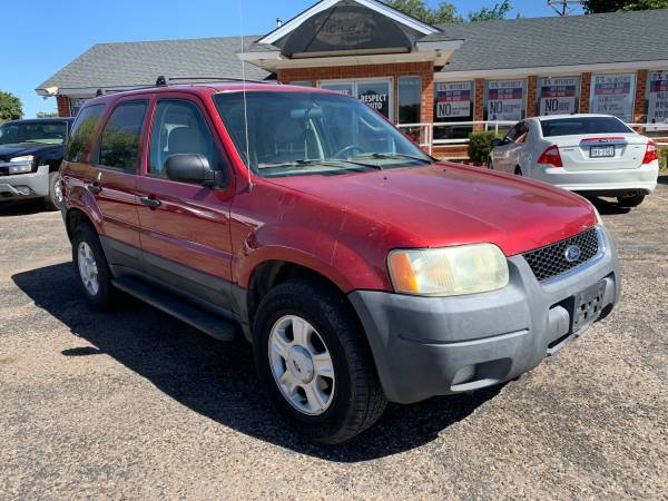 MAROON 2004 FORD ESCAPE for $500 Down for sale in 79412, TX