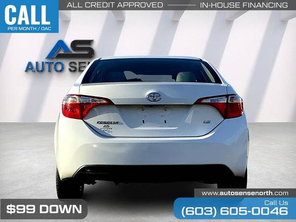 2015 Toyota Corolla LE - - by dealer - vehicle for sale in Chichester, VT – photo 4