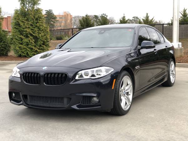 2015 BMW 550i xDrive M-Sport AWD 52k miles Blue/Black Super Clean for sale in Asheville, NC – photo 2