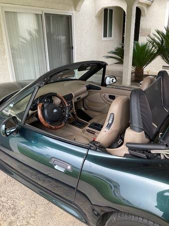 2000 BMW Z3 M Series Roadster Boston Green/Tan leather Interior for sale in West Covina, CA – photo 4