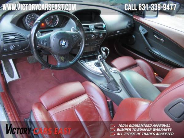 2008 BMW 6 Series 2dr Cpe M6 - cars & trucks - by dealer - vehicle... for sale in Huntington, NY – photo 15