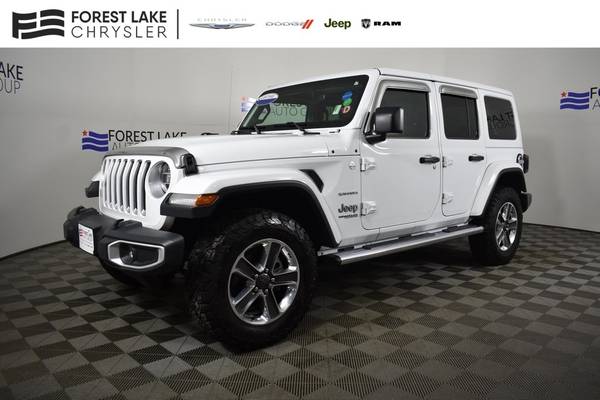 2021 Jeep Wrangler 4x4 4WD Unlimited Sahara SUV - - by for sale in Forest Lake, MN – photo 3