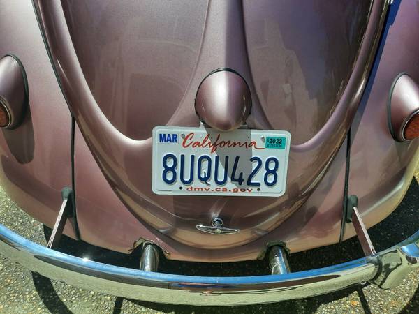 1957 VW Beetle Bug Oval Window Runs and Looks Great 1600 D P - cars for sale in Oroville, CA – photo 8