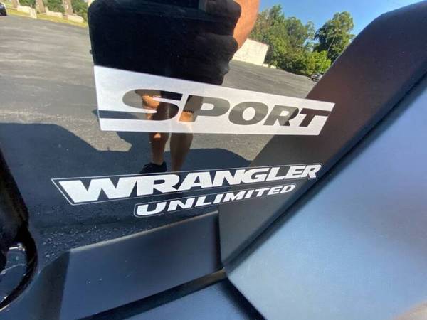 2015 JEEP WRANGLER UNLIMITED--SPORT--4WD--92K MILES--BLACK - cars &... for sale in Lenoir, TN – photo 10