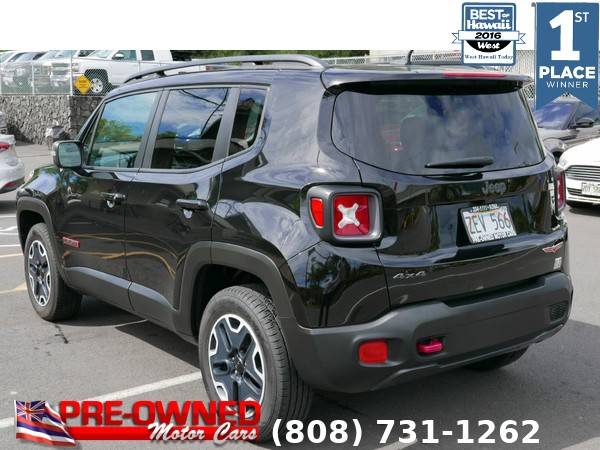 2017 JEEP RENEGADE TRAILHAWK, only 62k miles! for sale in Kailua-Kona, HI – photo 5