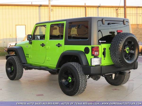 2013 JEEP WRANGLER UNLIMITED/4X4/CLEAN CARFAX/ BLUETOOTH/WE... for sale in Tyler, TX – photo 4