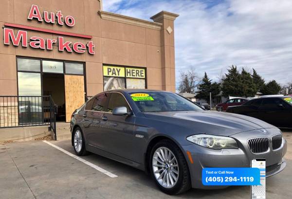 2011 BMW 5 Series 535i 4dr Sedan 0 Down WAC/Your Trade - cars & for sale in Oklahoma City, OK – photo 3