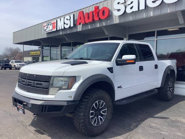 2012 Ford F-150 4WD SuperCrew 145 SVT Raptor - - by for sale in Middleton, WI
